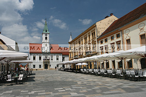 Varaždin · praça central · central square