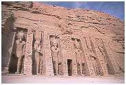 Nefertari temple - fa&ccedil;ade