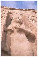 Nefertari temple - statue