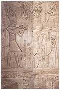 Kom Ombo - carved columns