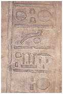 Kom Ombo - hieroglyphs